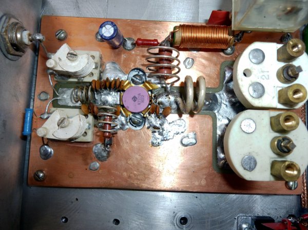 Транзисторный усилитель мощности на 144-145 МГц