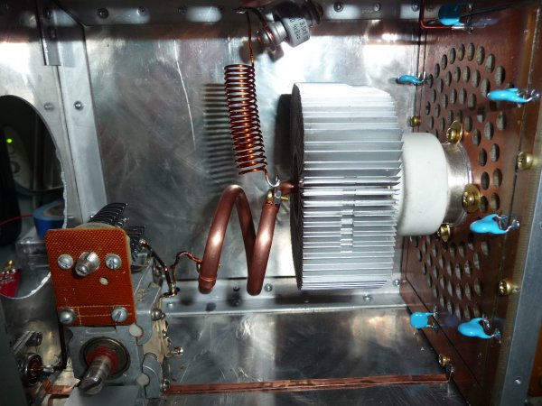 УКВ усилитель мощности UA9UDQ на лампе ГИ-7Б с бестрансформаторным анодным питанием